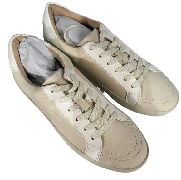 Journee Collection Edell Comfort Foam Sneaker Beige 8.5 - Picture 3 of 4